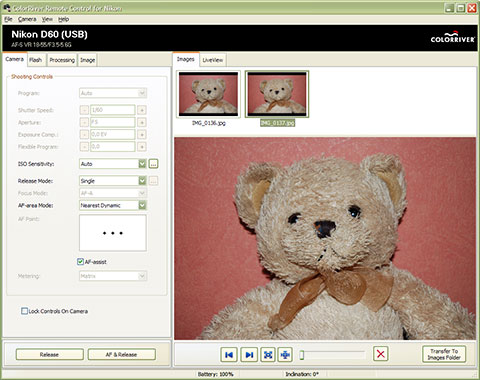 Windows 7 Camera Remote Control for Nikon 4.2.1 full